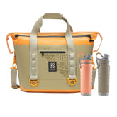 #bundle_KUKUI Tote Tan/Orange + OMOLE Blush + OMOLE Sahara