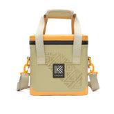 KUKUI 10 Can Soft Cooler Tan/Orange